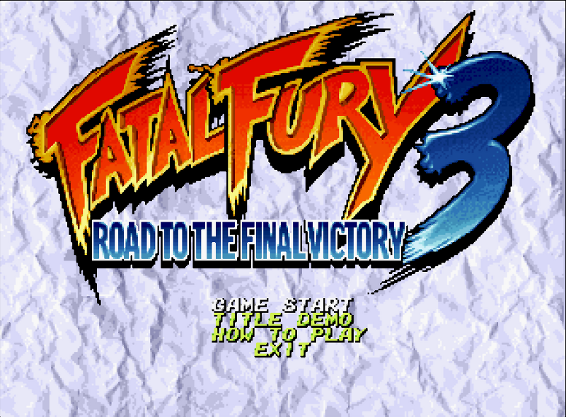 SNK - 페이탈 퓨리 3 로드 투 더 파이널 빅토리 세계판 Fatal Fury 3 Road to the Final Victory World (네오지오 CD - NG-CD - iso 다운로드)