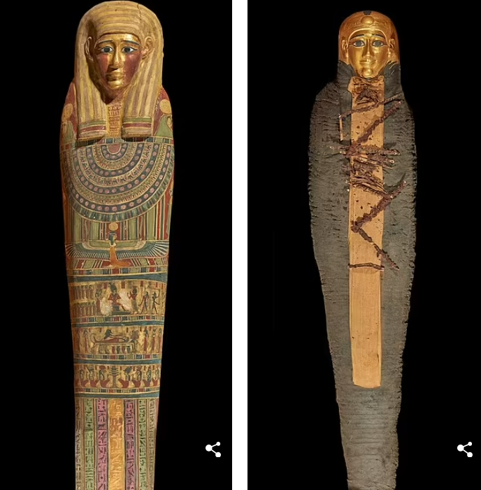 2,300년 전 이집트 '골든 보이' 미이라의 해부 VIDEO: Meet the 'Golden Boy' mummy