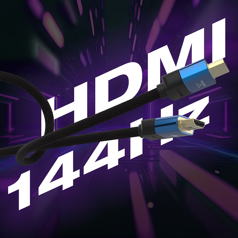HDMI 144Hz지원과 HDMI2.1케이블