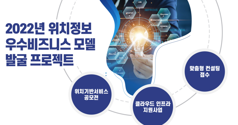 2022 위치정보 우수 비즈니스 모델 발굴한다!