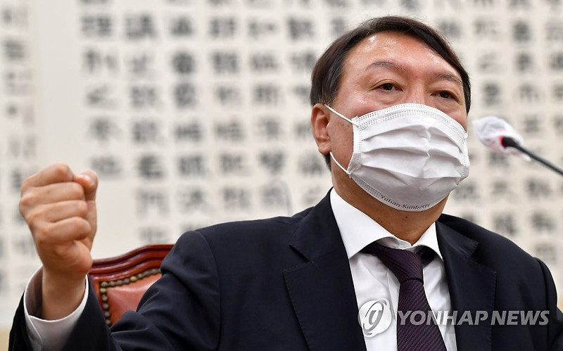 윤석열 차기 대권주자 지지율 이낙연 이재명 제치고 1위!! 추미애 장관 발언까지!