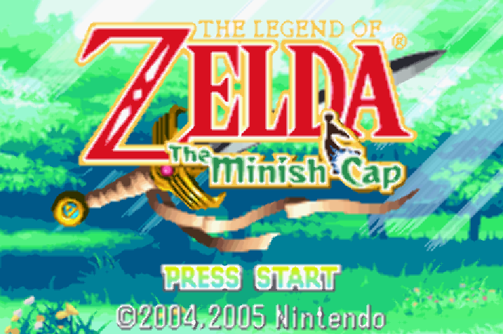 닌텐도 (Nintendo) - 젤다의 전설 더 미니쉬 캡 북미판 The Legend of Zelda The Minish Cap USA (게임보이 어드벤스 - GBA - 롬파일 다운로드)