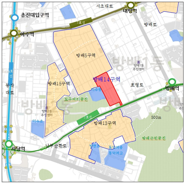 방배14구역 주택재건축 ㅣ 자양1구역 주택재건축 동향