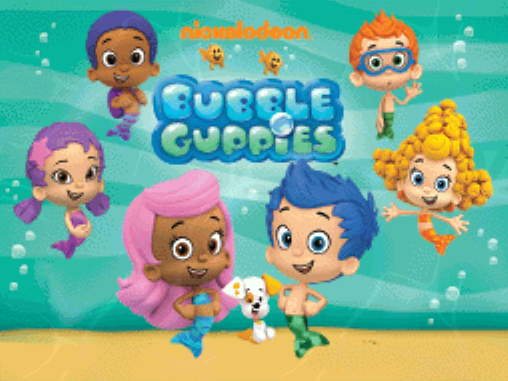 (NDS / USA) Bubble Guppies - 닌텐도 DS 북미판 게임 롬파일 다운로드