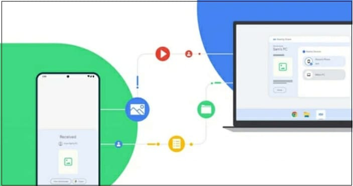 구글, PC-모바일 간 근거리 파일 전송 앱 출시 How to Share Files Between Android and Windows Using Nearby Share