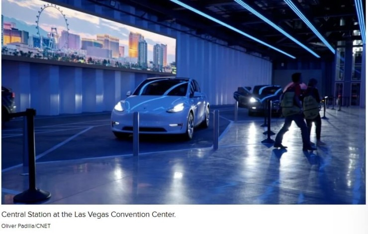 일론 머스크의 공상과학 같은 터널 현실화되다 VIDEO: Elon Musk's Boring Tunnel Las Vegas Loop (Watch the FULL RIDE)