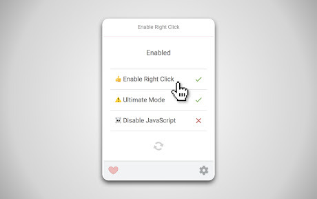 Enable right click 이 chrome 웹 스토어에서 사라졌다 ?!