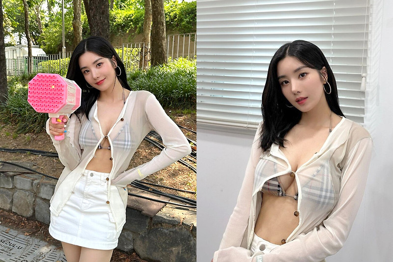 권은비 워터밤 비키니 직캠 영상