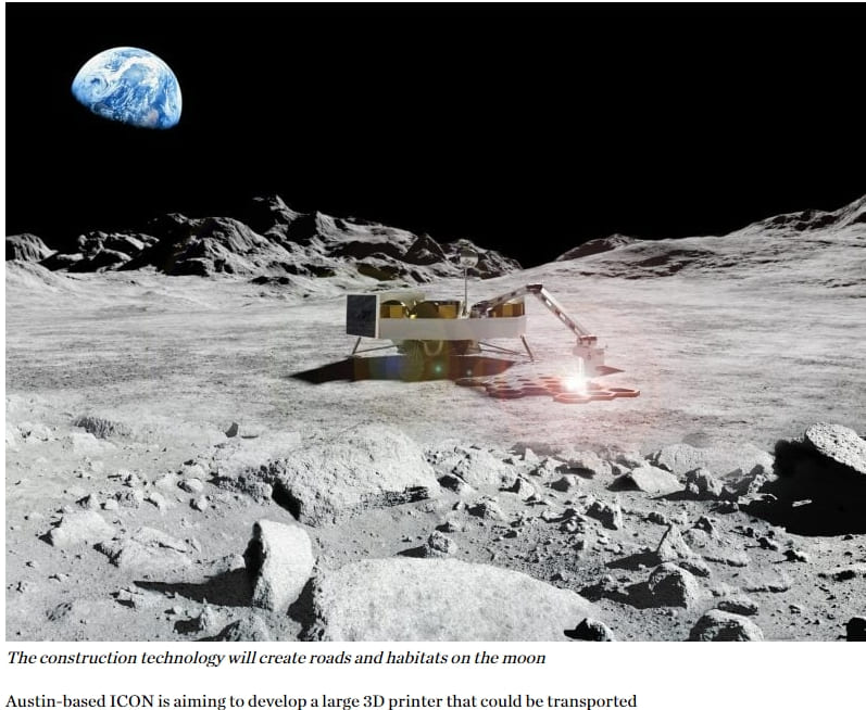 NASA, 달 3D 프린팅 건설 기술 개발에 투자 VIDEO: 3D Printing on the Moon and Beyond for NASA