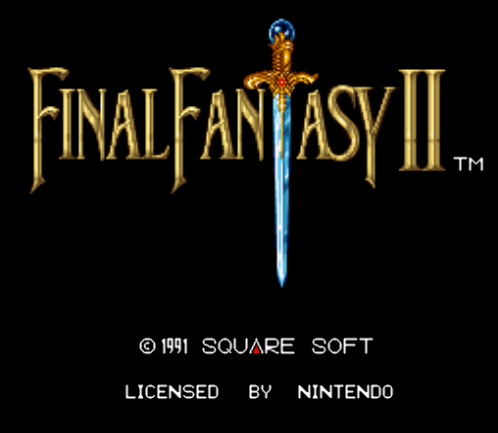 파이널 판타지 II Final Fantasy II USA (슈퍼 패미컴 - Super NES / SFC)