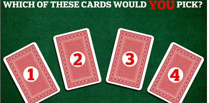 동전이 감춰진 카드의 선택, 2/3가 이것을 고른다 VIDEO: Which of these cards would YOU pick? Magic trick study reveals two-thirds