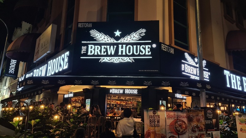 말레이시아 맛집 술집 Brew House 코타다만사라 재오픈