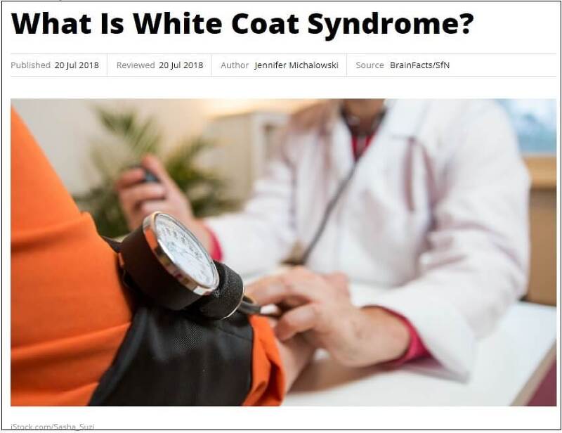 고혈압의 경계에서...백의현상(white coat phenomenon)이란(1) What Is White Coat Syndrome?