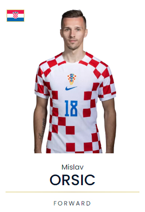 미슬라브 오르시치 프로필 (크로아티아 국가대표팀 오르샤)
