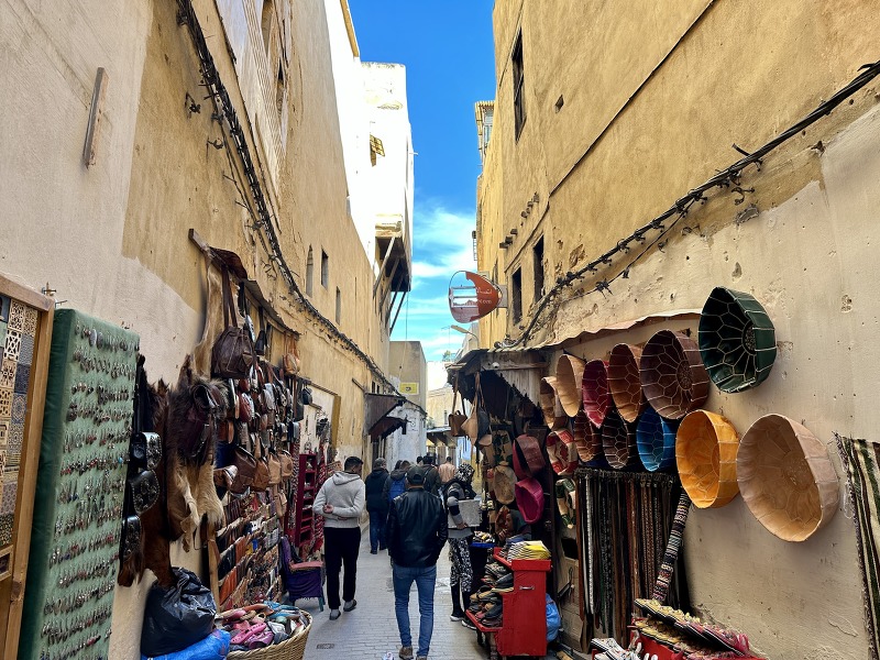 모로코 페즈 메디나 상점 소개 | Moroccow Fez shops in Medina
