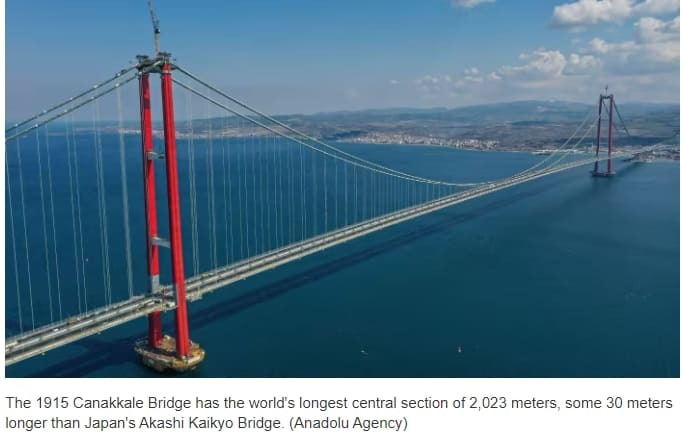 이탈리아, 세계 최장 현수교 건설한다...한국 건설사 시공 튀르키예 카나칼레 현수교 넘어서 Italy to Officially Build World's Longest Suspension Bridge