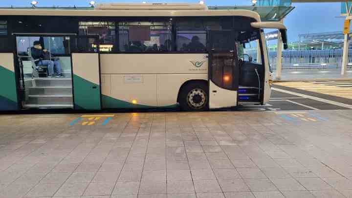 인천국제공항 셔틀버스 제2여객터미널(T2) -> 제2여객터미널(T1)