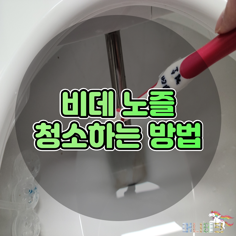 화장실 관리 비데 노즐 간단하게 셀프 청소하는 방법 (+비데 사용수명)