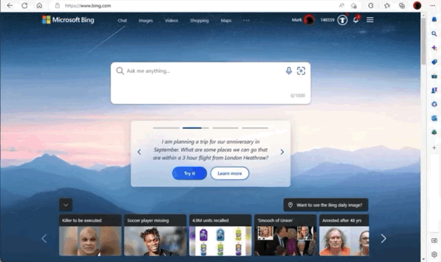 ChatGPT나 NewBing을 Windows 앱으로 실행하는 방법!
