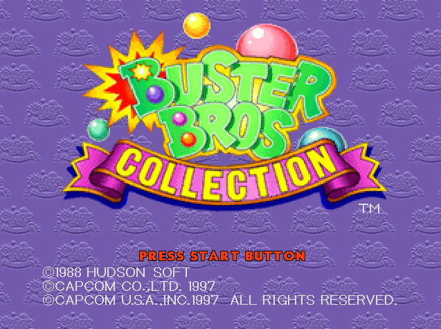 Capcom - 버스터 브라더스. 컬렉션 북미판 Buster Bros. Collection USA (플레이 스테이션 - PS - iso 다운로드)