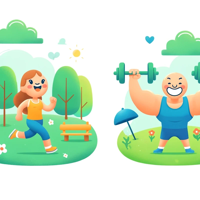 유산소 운동 vs 근력 운동: 체중 감량에 더 효과적인 운동은?