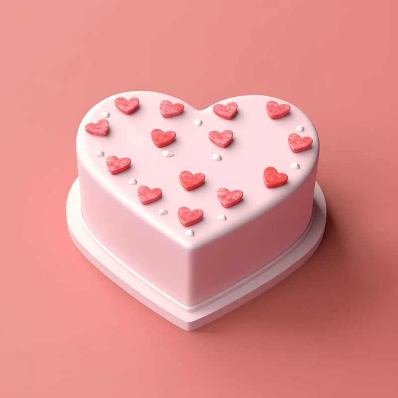 프리미엄한 발렌타인 데이 케이크 디자인, 사랑을 완벽하게 표현하는 방법은?