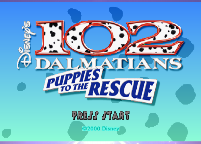 Eidos Interactive - 디즈니 102마리 달마시안 구출 대작전 북미판 Disney's 102 Dalmatians Puppies to the Rescue USA (플레이 스테이션 - PS - iso 다운로드)