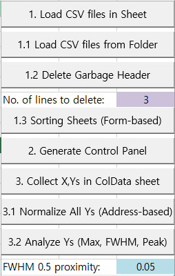 Excel VBA macro file to handle multiple csv/text files (CSVtools(Eng) v1.6 international edition)