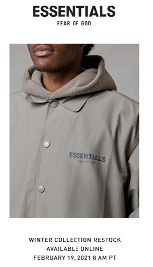 피어오브갓 에센셜 리스탁 정리 ( 피오갓 에센셜 , FEAR OF GOD ESSENTIALS ) - 에센스 ( SSENSE ) 는 지금 부터 존버;;;(스트릿 패션,  제리 로렌조 패션, 피어오브갓 에센셜 직구 방법, 사이즈, 후드, 바지..