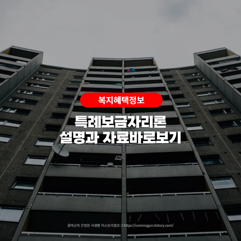 2023년 특례보금자리론 설명과 자료 바로보기