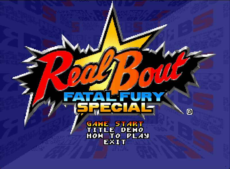 SNK - 리얼 바우트 페이탈 퓨리 스페셜 세계판 Real Bout Fatal Fury Special World (네오지오 CD - NG-CD - iso 다운로드)