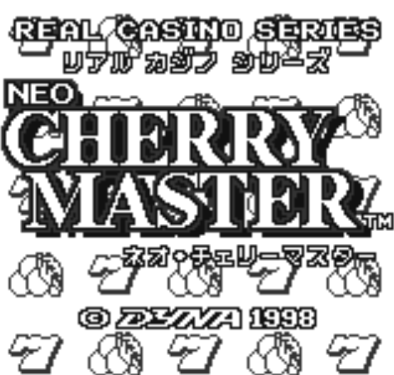 NGP - Neo Cherry Master Real Casino Series (네오지오 포켓 / ネオジオポケット 게임 롬파일 다운로드)