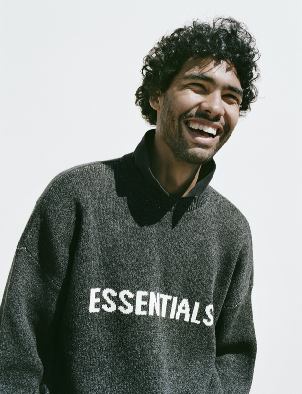 피어오브갓 에센셜 (FEAR OF GOD ESSENTIALS ) 니트 구매 후기 및 실착 사진 - (스트릿 패션,  제리 로렌조 패션, 피어오브갓 에센셜 직구 방법, 사이즈, 후드, 바지, 스웬 팬츠, 스웻 셋업 , 맨투맨, 아..