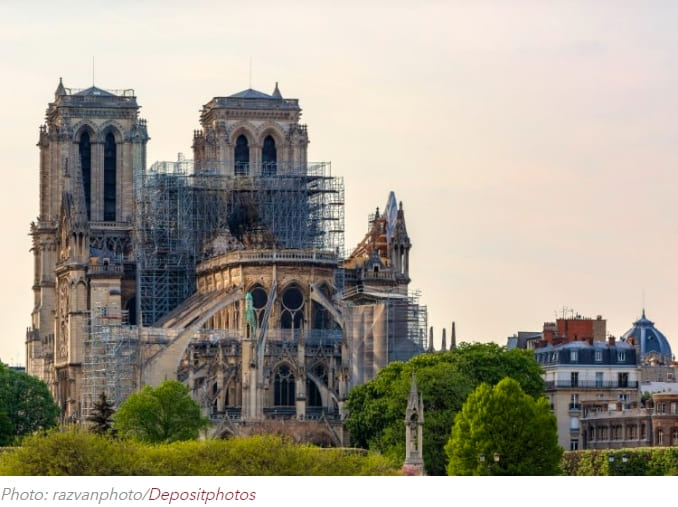 화재 소실 '노트르담 대성당' 2024년에 다시 문을 연다 VIDEO:Paris’ Iconic Notre Dame Cathedral Is Reopening to the Public in 2024