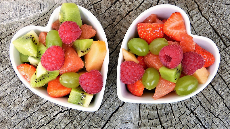 과일과 채소의 색깔별 효능