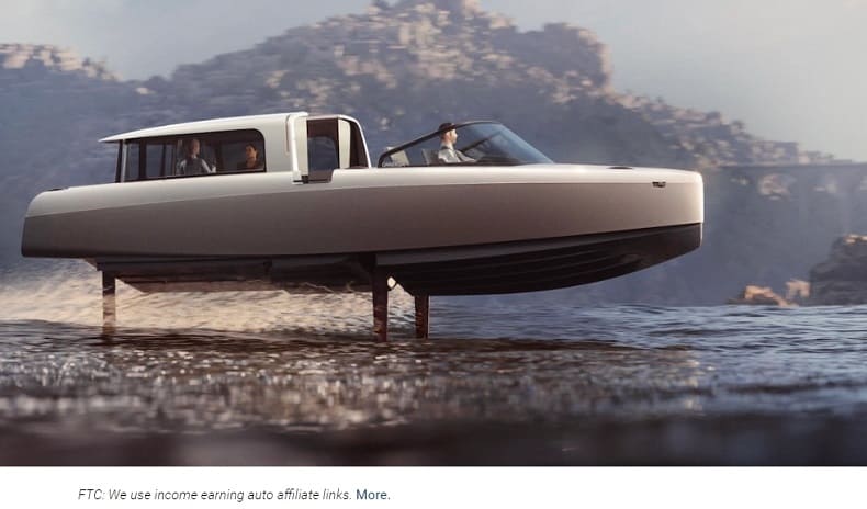 베니스 공개 세계 최초 비행 전기 택시 보트 VIDEO: World’s first flying electric taxi boat, the Candela P-8 Voyager, unveiled in Venice