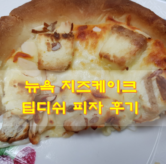 냉동시카고 피자 뉴욕 치즈케이크 딥디쉬 후기