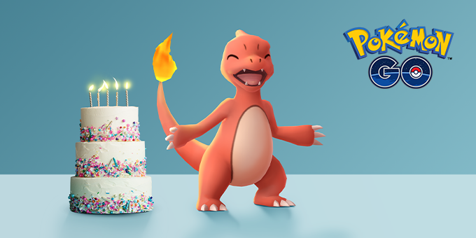 포켓몬고 5주년 이벤트 : 「Pokémon GO」 5주년을 축하해주세요!