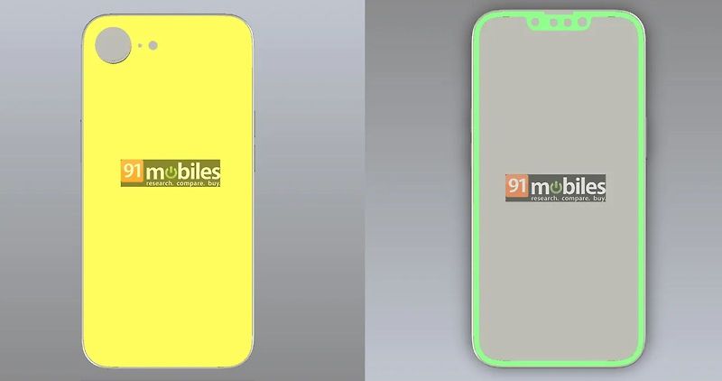 CAD 렌더링으로 공개되는 iPhone SE 4의 디자인