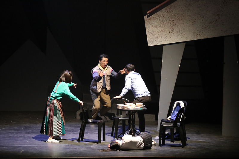 마산연극 경남 연극제 11 새로운 도시와 시민들의 합창 관람 후기 극단 나비