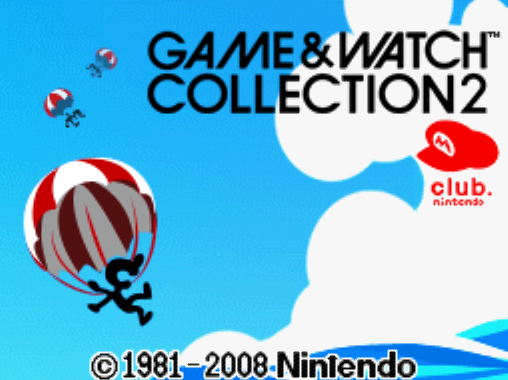 닌텐도 - 게임 & 워치 컬렉션 2 (ゲーム＆ウォッチ コレクション2 - Game & Watch Collection 2) NDS - ACT (액션)