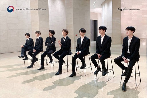 '걸어 다니는 국보가 왔다' 방탄소년단(BTS) 국립중앙박물관에 등장, 무슨 일로?