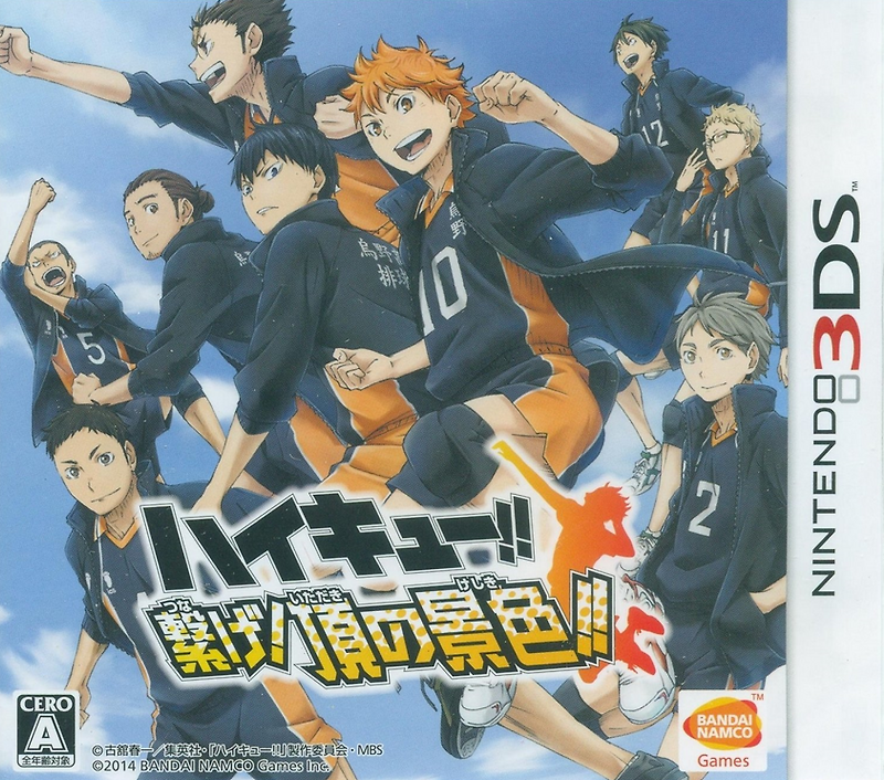 닌텐도 3DS - 하이큐!! 이어져라! 정점의 경치!! (Haikyu Tsunage Itadaki no Keshiki - ハイキュー!! 繋げ!頂の景色!!)