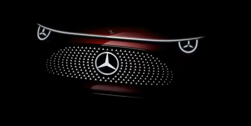 Mercedes-Benz Concept CLA Class EV 티저