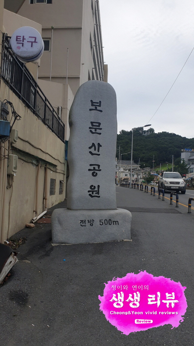 걷기좋고 완만한 등산코스 대전 보문산