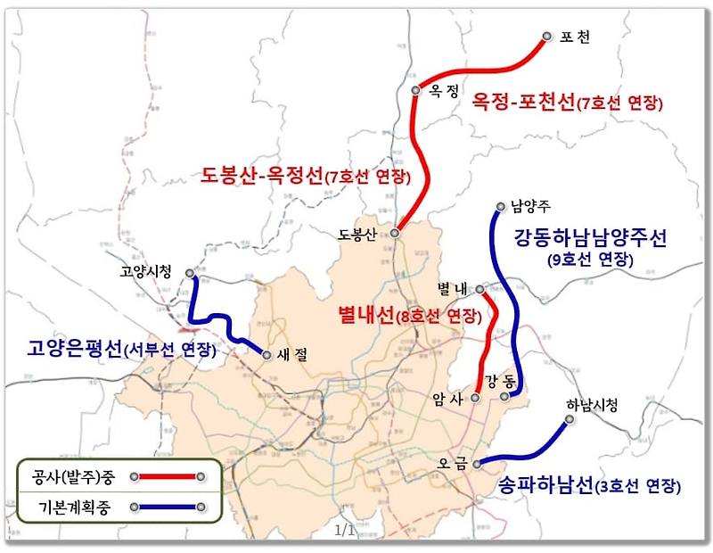 경기도, 올해 3기 신도시 철도사업 등 6개 광역철도 건설사업 적극 추진