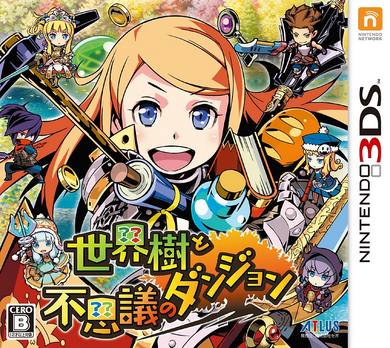닌텐도 3DS - 세계수와 불가사의한 던전 (Sekaiju to Fushigi no Dungeon - 世界樹と不思議のダンジョン) 롬파일 다운로드