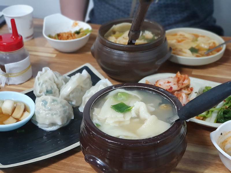 주말외식메뉴추천 비오는날 최고메뉴 수제비 노원역8번출구맛집 옛날칼국수