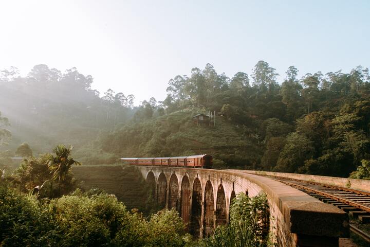 스리랑카에서 가장 아름다운 기차 여행