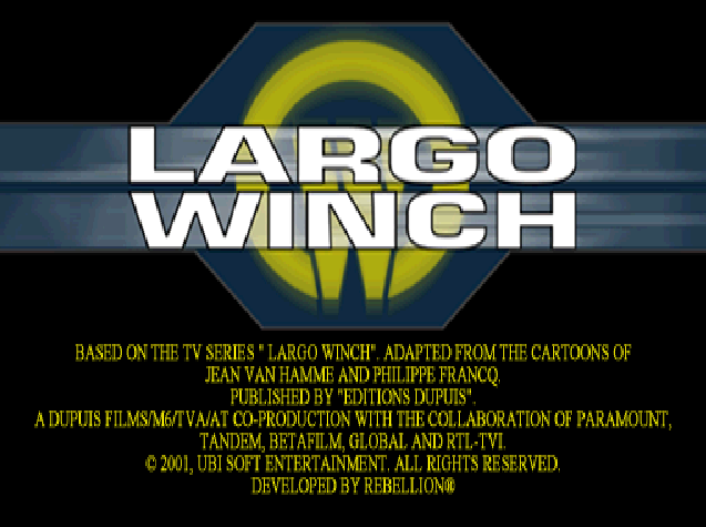 Ubisoft - 라르고 윈치 코만도 SAR 북미판 Largo Winch Commando SAR USA (플레이 스테이션 - PS - iso 다운로드)